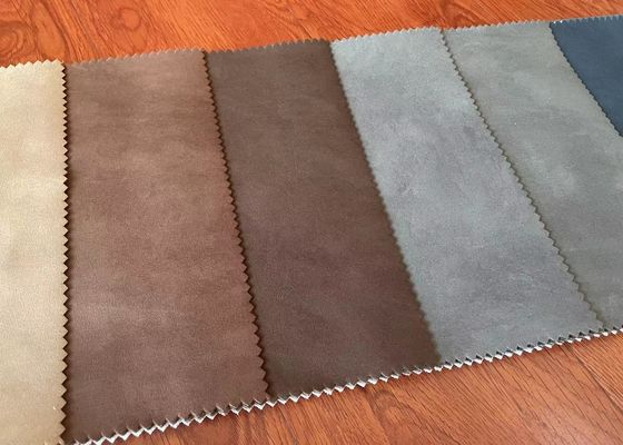 100% Polyester Stripe Velvet Fabric 330gsm Untuk Pelapis Sofa Rumah