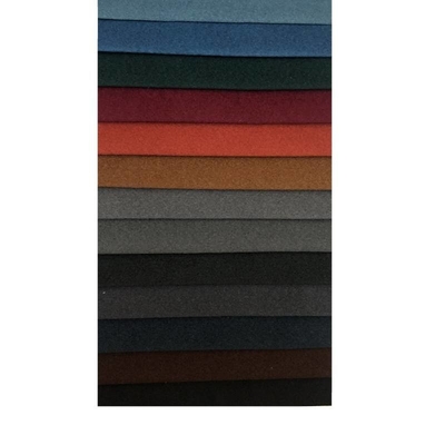 100% Polyester Beludru Sofa Kain Warp Knitting Imitasi Suede